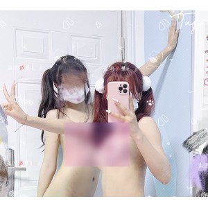 私房首发：小简&静香双人定制热舞合集，尺度大高清！