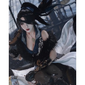 推特展示绝赞作品710M流一喵喵COS82P美臀玉腿